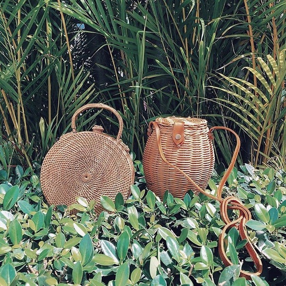 Faithfull the Brand Vida Wicker Bag NWT - Picture 12 of 16